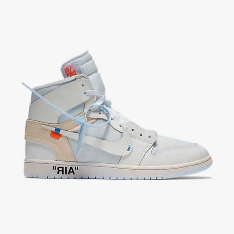 Off White x Air Jordan 1 White AQ0818 100 Grailify